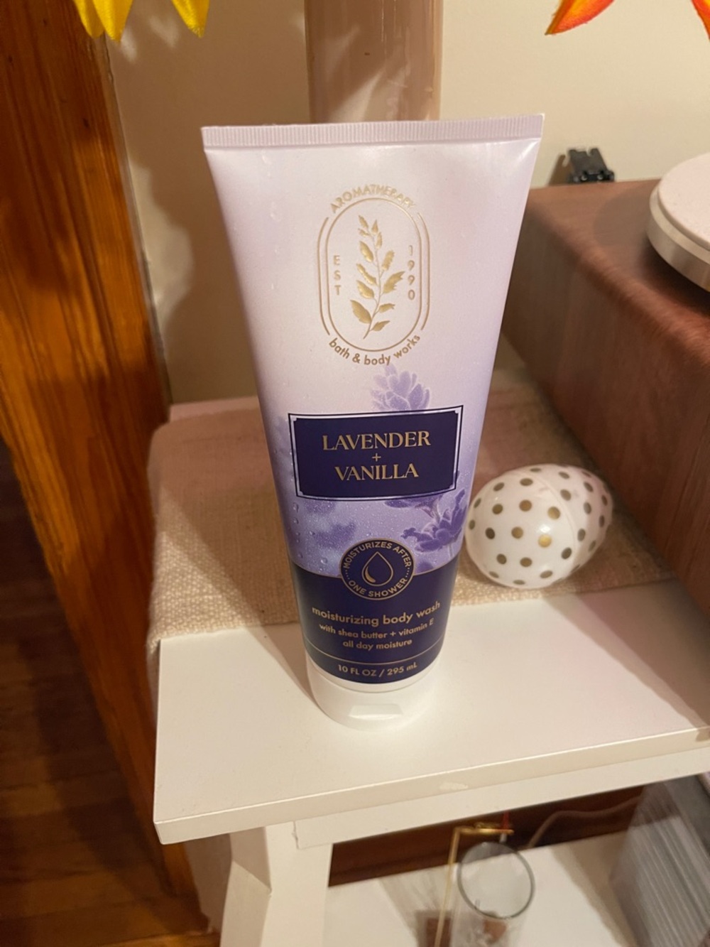 Brand New Bath & Body Works Lavender + Vanilla Moisturizing Body Wash